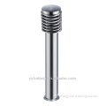 Stainless steel outdoor Round Post Bollard Light With Flange IP44